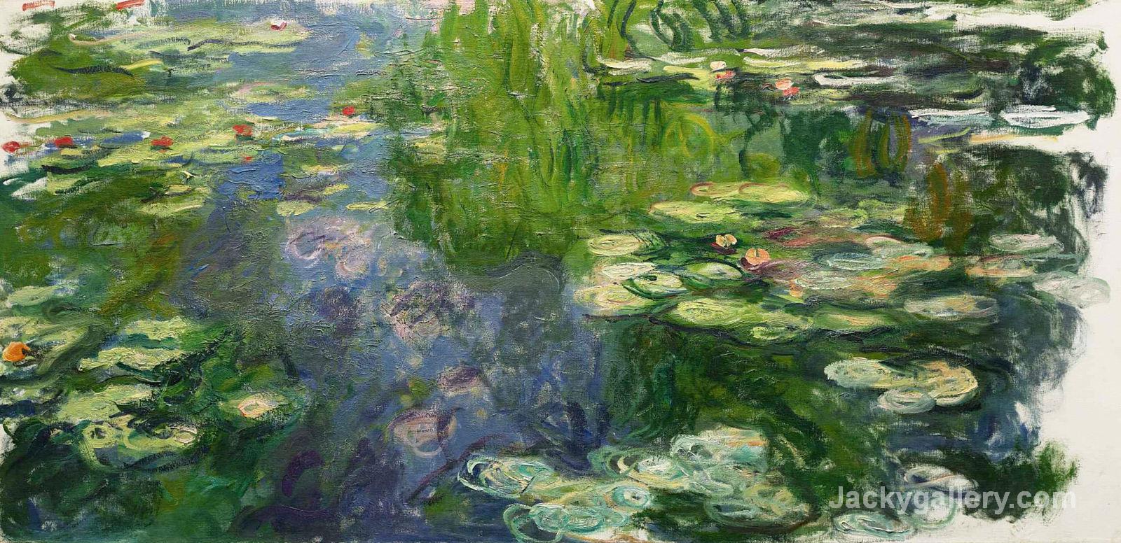 Water Lilies- by Claude Monet paintings reproduction